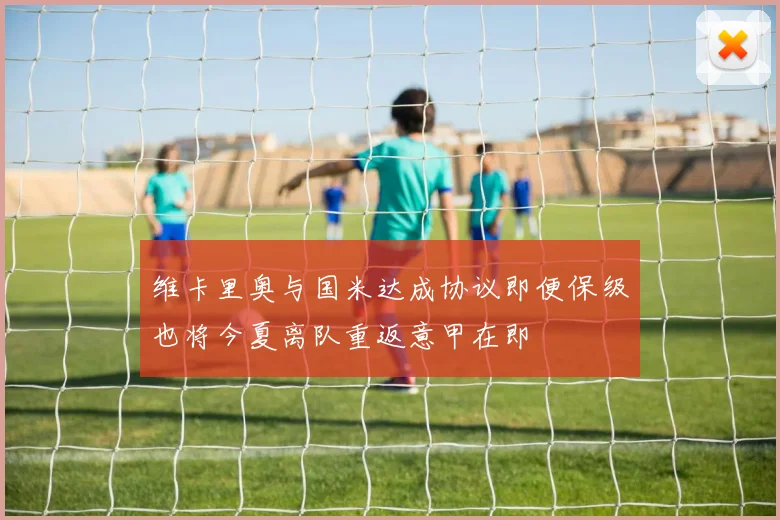 维卡里奥与国米达成协议即便保级也将今夏离队重返意甲在即